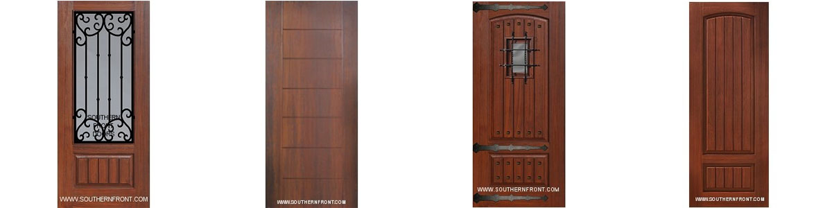 southern front fiberglass doors