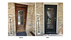 Buchala Front Door Before After 7 18 2023