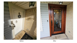 Dunn Front Door Before After 11 9 2023