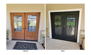 Maggio Front Door Before After 9 21 2023