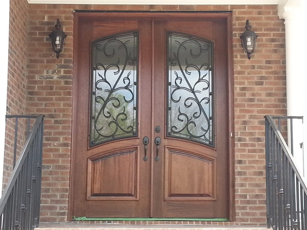 exterior double doors The Woodlands, TX