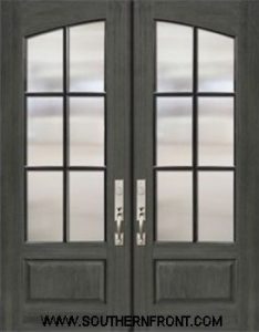 6 Lite SDL Square Top Arch Lite Double Door