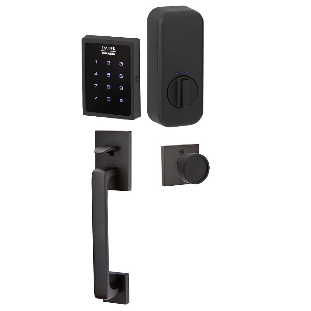 Baden handle Set with Verve Knob Smart Keypad