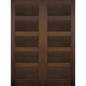 5 Panel 8ft Double Door