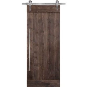 BarnCraft Knotty Alder Plank Barn Door BDKAPL 1020 11608